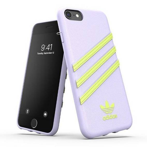 Original Case IPHONE SE 2022 / SE 2020 / 7 / 8 Adidas OR Moudled Case Woman purple