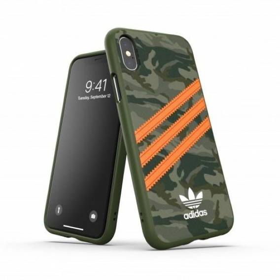 Original Case IPHONE X / XS Adidas OR Moulded Case PU (38981) green