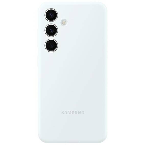 Original Case SAMSUNG GALAXY S24 Samsung Silicone Case white