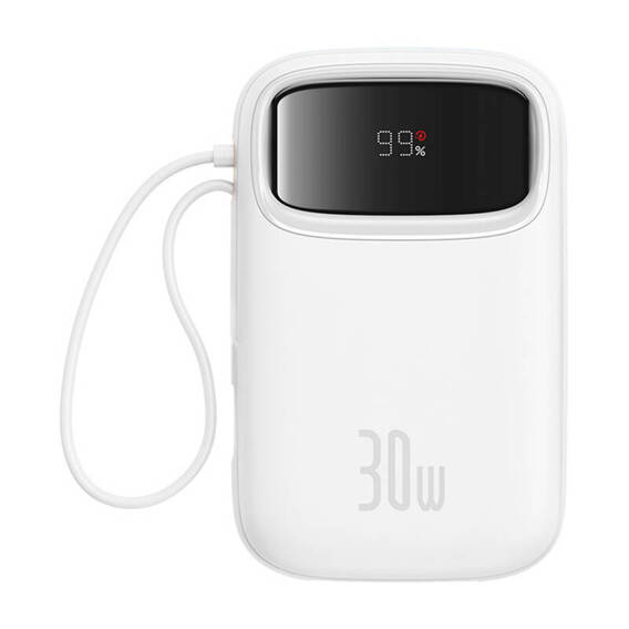 Powerbank Baseus QPow 2 10000mAh 30W (white)