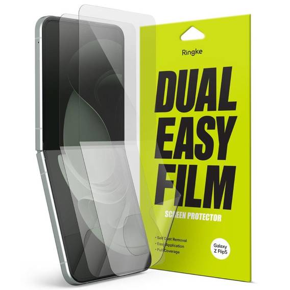 Protective Film SAMSUNG GALAXY Z FLIP 4 / 5 Ringke Dual Easy 2-pack Clear