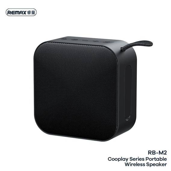 REMAX COOPLAY SERIES RB-M2 WIRELESS BLACK SPEAKER