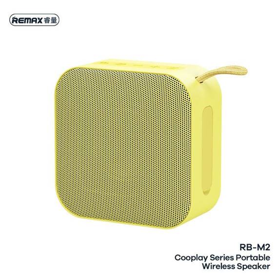 REMAX COOPLAY SERIES RB-M2 WIRELESS YELLOW SPEAKER