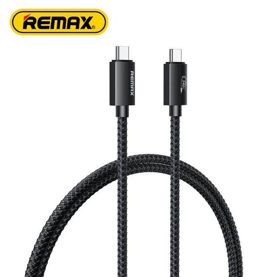 REMAX LADON SERIES CABLE 240W RC-C039 USB 4.0 USB-C/USB-C 1M BLACK