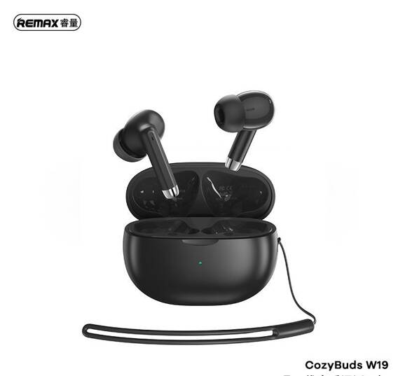 REMAX TWS W19 BLACK BT 5.4 Bluetooth headphones