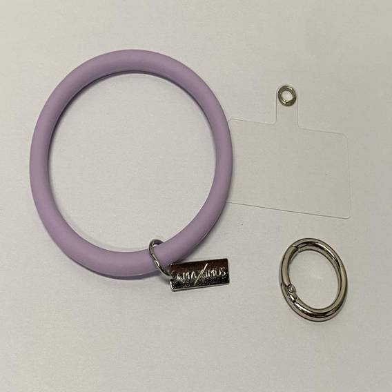 SILICONE MX PENDANT FOR PHONE LIGHT PURPLE / J. PURPLE