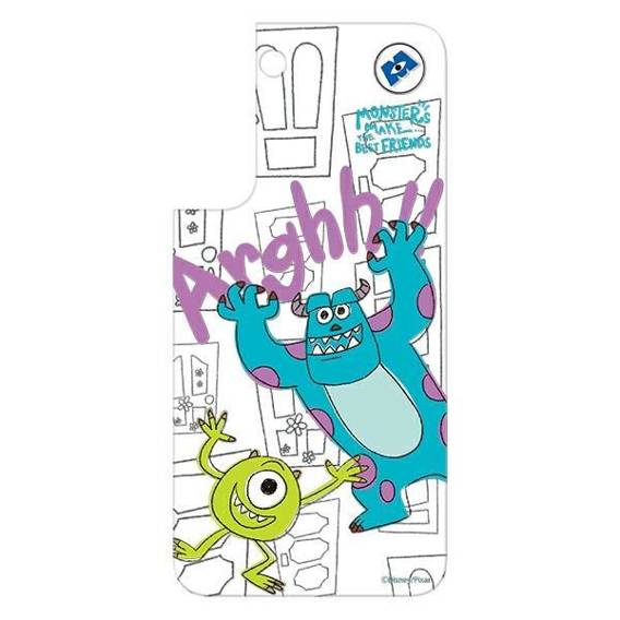 Samsung GP-TOS901HIAGW Panel for Frame Cover for Galaxy S22 Disney Monsters white/white