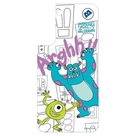 Samsung GP-TOS906HIAGW Panel for Frame Cover for Galaxy S22+ Disney Monsters white/white