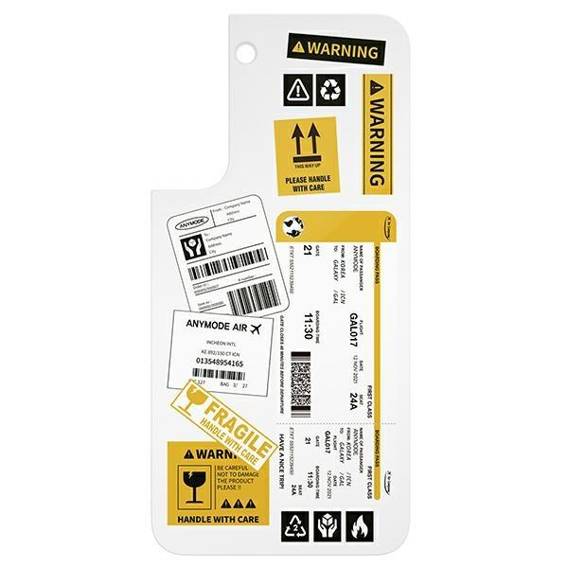 Samsung GP-TOU021AMCWW Panel for Frame Cover for Galaxy S22+ white/white