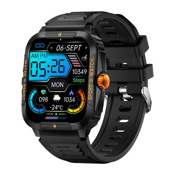 Smartwatch Colmi P76 (orange-black)