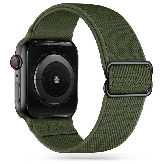 Strap for APPLE WATCH 4 / 5 / 6 / 7 / SE (42 / 44 / 45 MM) Tech-Protect Mellow dark green
