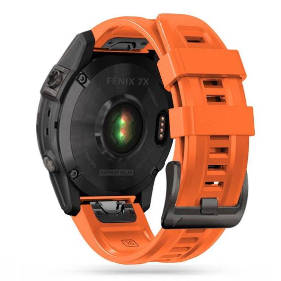 Strap for GARMIN FENIX 5 6 6 PRO 7 Tech Protect IconBand orange Orange all GSM accessories Cases For smartwatches