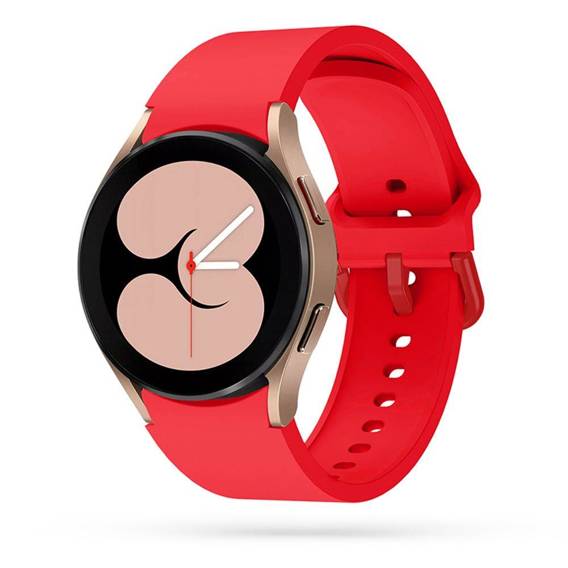 Strap for SAMSUNG GALAXY WATCH 4 (40MM) / (44MM) / GALAXY WATCH 4 CLASSIC (46MM) / (42MM) Tech-Protect IconBand red