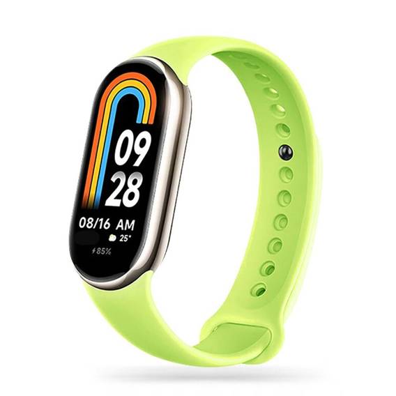 Strap for XIAOMI MI BAND 8 / 8 NFC Tech-Protect IconBand lime