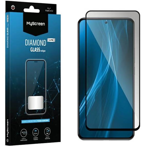 Tempered Glass 5D HONOR X8B MyScreen Diamond Glass Edge Lite Full Glue black