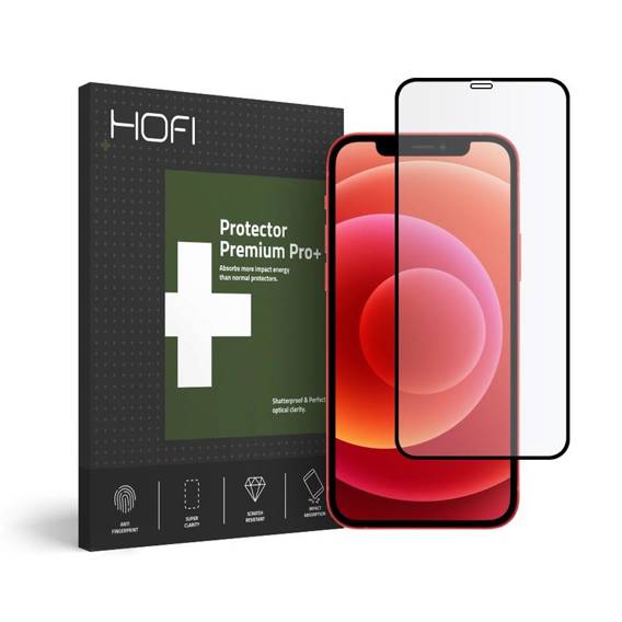 Tempered Glass 5D IPHONE 12 PRO Hofi Full Pro+ black