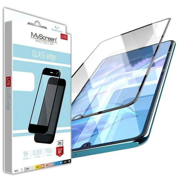 Tempered Glass 5D OPPO A15 MyScreen Lite Edge Full Glue black