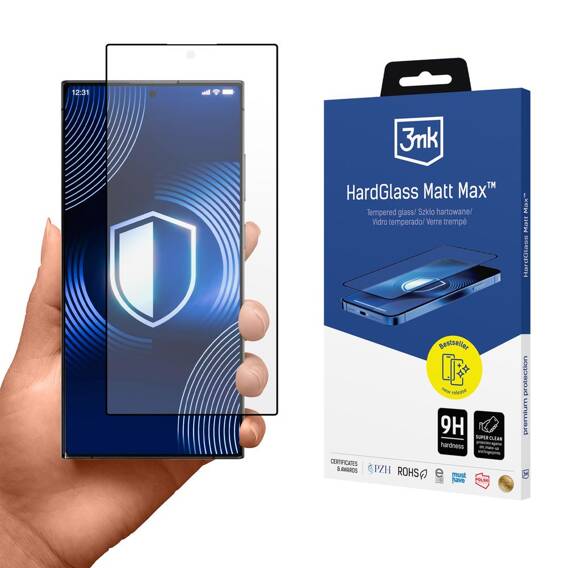 Tempered Glass 5D SAMSUNG GALAXY S24 ULTRA 3mk Hard Glass Max Matt