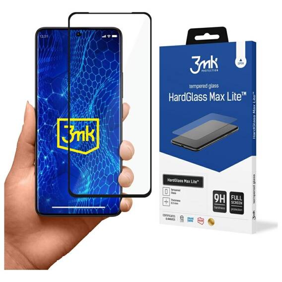 Tempered Glass 5D XIAOMI REDMI NOTE 13 PRO+ 5G 3mk Hard Glass Max Lite