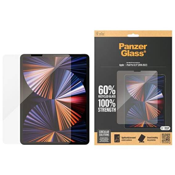 Tempered Glass APPLE IPAD PRO 12.9" PanzerGlass Ultra-Wide Fit Screen Protection (2845)