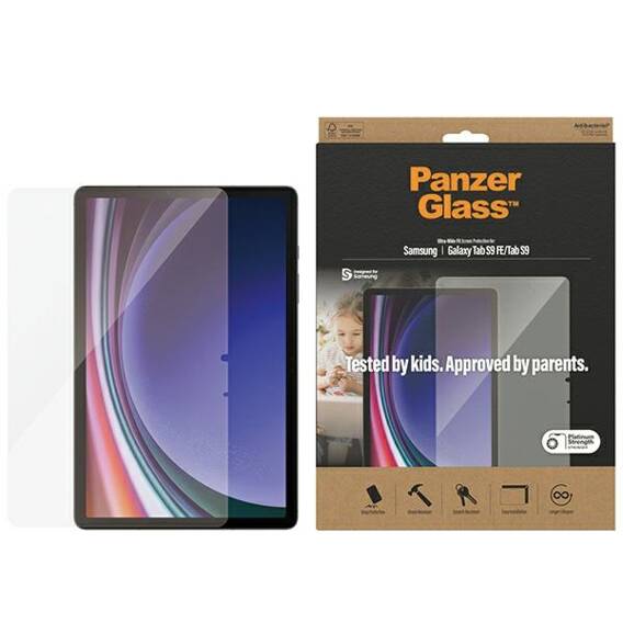 Tempered Glass GALAXY TAB S9 11.0 / S9 FE 10.9 PanzerGlass Ultra-Wide Fit Screen Protection