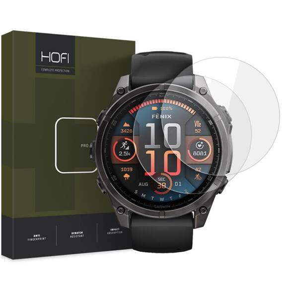 Tempered Glass GARMIN FENIX 8 (47MM) Hofi Glass Pro+ 2-pack Clear