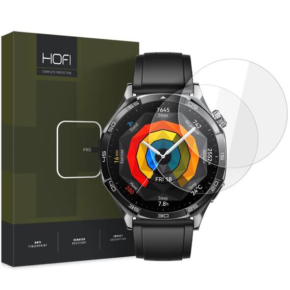 Tempered Glass HUAWEI WATCH GT 5 (46MM) Hofi Glass Pro+ 2-pack Clear