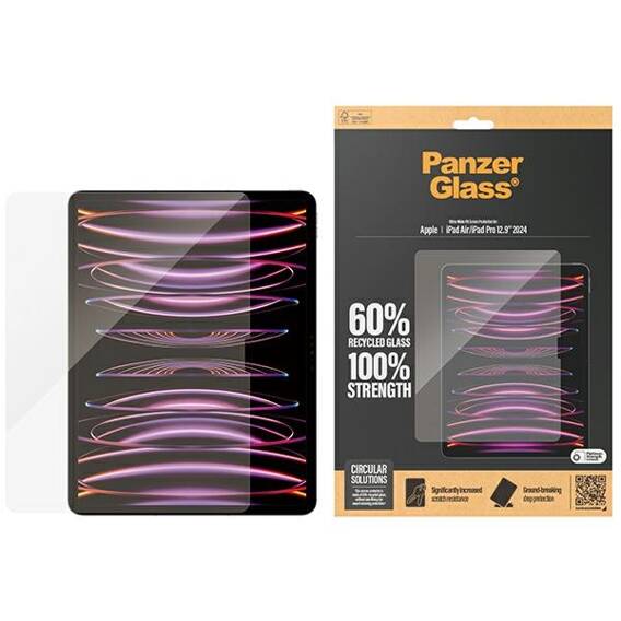 Tempered Glass IPAD AIR 13.0 2024 PanzerGlass Ultra-Wide Fit Screen Protection (2835)