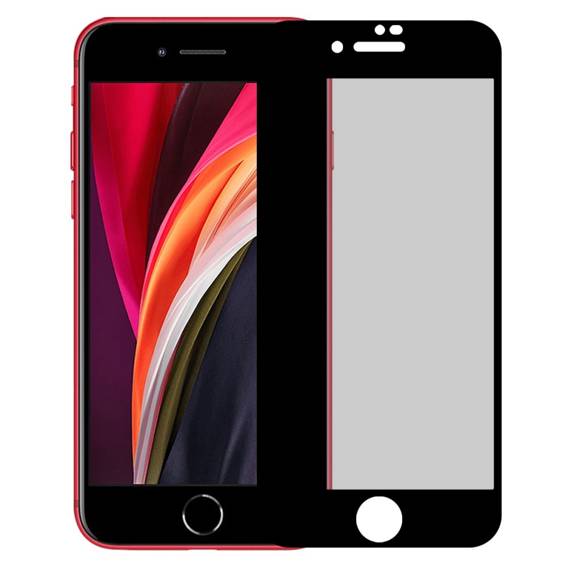 Tempered Glass IPHONE SE 2022 / SE 2020 / 7 / 8 Privacy Tempered Glass black