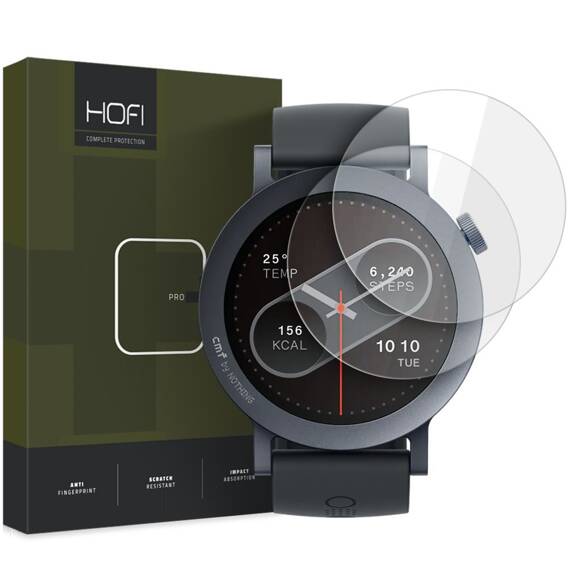 Tempered Glass NOTHING CMF WATCH PRO 2 Hofi Glass Pro+ 2-pack Clear