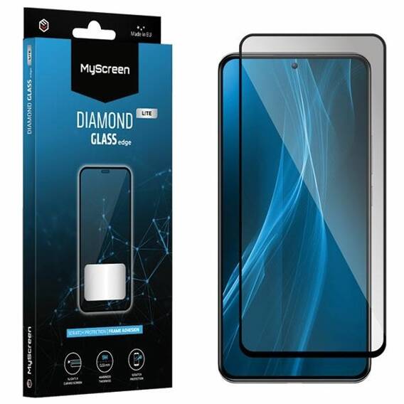 Tempered Glass XIAOMI REDMI A2 MyScreen Diamond Glass Edge Full Glue black