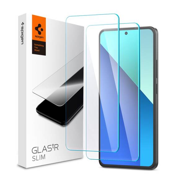 Tempered Glass XIAOMI REDMI NOTE 13 4G/LTE Spigen Glas.TR Slim 2-pack