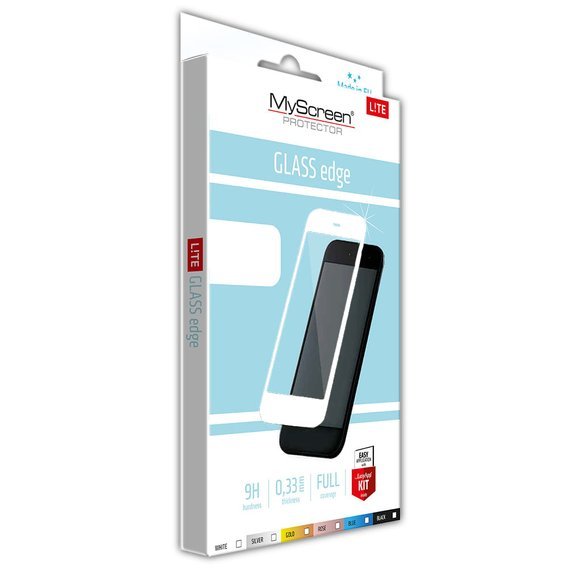 Tempered glass IPHONE 6 / 6S MyScreen Lite Edge white Full Glue