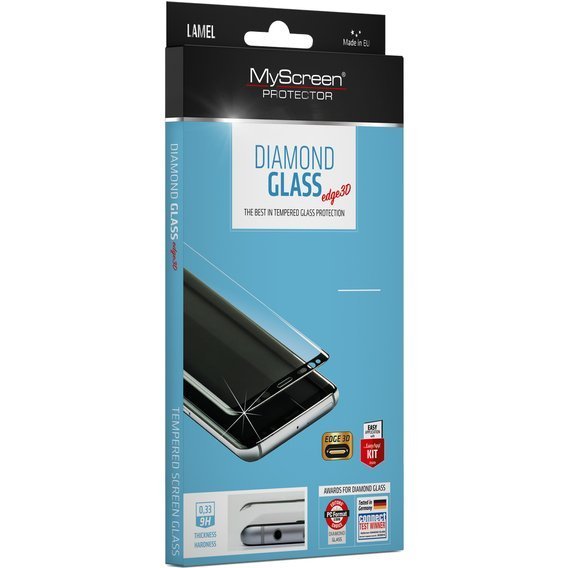 Tempered glass SAMSUNG GALAXY S20+ PLUS MyScreen Diamond Glass Edge 3D black