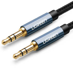 UGREEN AV122 Mini jack cable 3.5mm AUX 1m (blue)