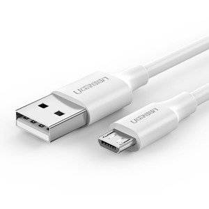 UGREEN micro USB Cable QC 3.0 2.4A 1.5m (White)