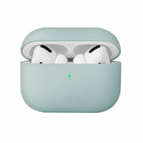 UNIQ Lino AirPods Pro Silicone case mint/mint green