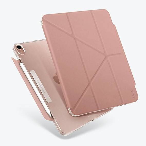 UNIQ case Camden iPad Air 10.9" (2020) pink/peony pink Antimicrobial