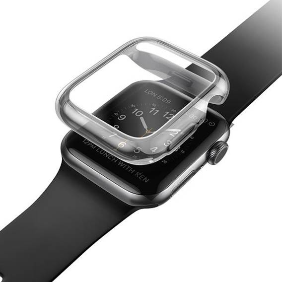 UNIQ case Garde Apple Watch Series 4/5/6/SE 44mm. grey/smoked grey