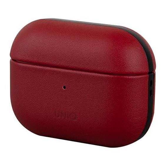 UNIQ case Terra AirPods Pro Genuine Leather red/red