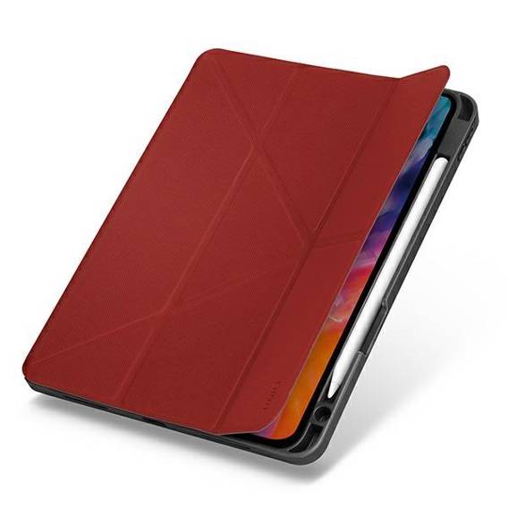 UNIQ case Transforma Rigor iPad Air 10.9 (2020) red/coral red Atnimicrobial