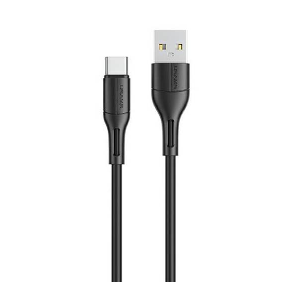 USAMS Cable U68 USB-C 2A Fast Charge 1m black/black SJ501USB01 (US-SJ501)