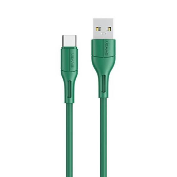 USAMS Cable U68 USB-C 2A Fast Charge 1m green/green SJ501USB04 (US-SJ501)