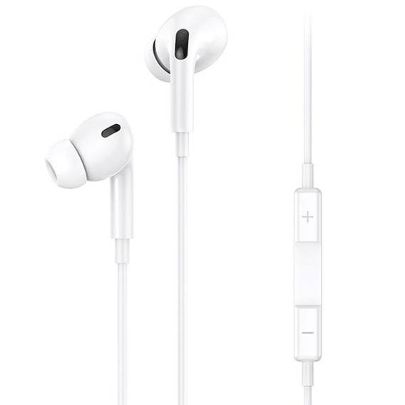 USAMS EP-41 3.5 mm stereo headphones white/white SJ451HS01