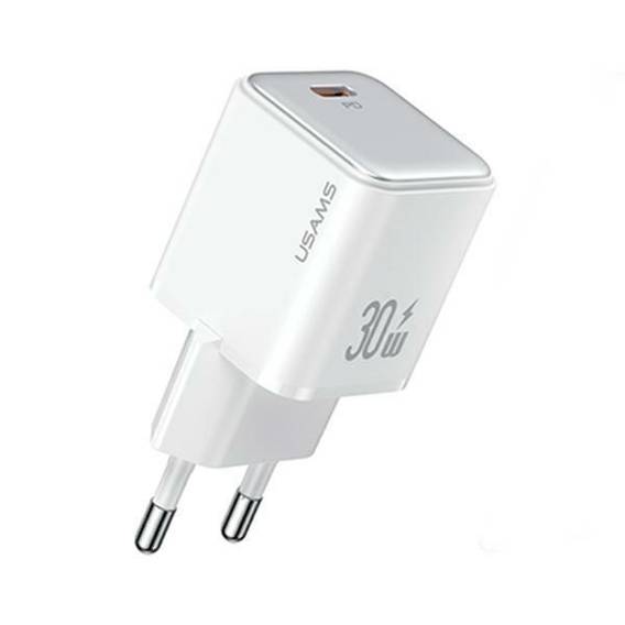 USAMS Lad. network. 1xUSB-C PD30W 3A (head only) PD3.0 Fast Charging white/white X-ron Series CC186TC02 (US-CC186)