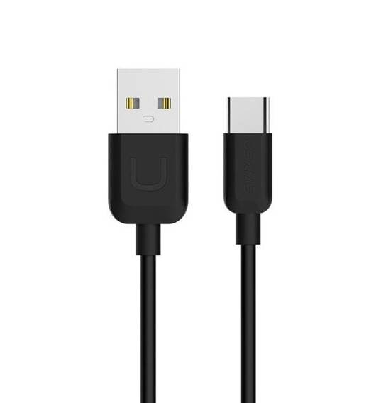 USAMS U-Turn USB-C Cable 1m black/black 2A TCUSBXD01 (US-SJ099)