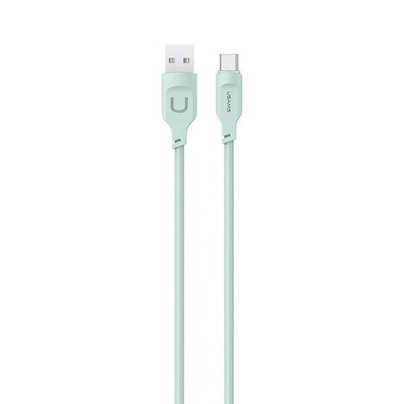 USAMS USB-C PD Fast Charging Cable 1.2m 6A Lithe Series green/green SJ568USB04 (US-SJ568)