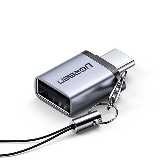 USB to USB-C Adapter UGREEN US270 (Gray)