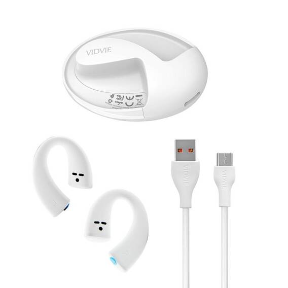 VIDVIE BT882 Bluetooth headphones white