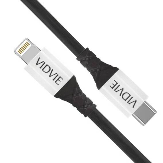 VIDVIE CB4014 Type C/iPhone 3A cable, 1m black